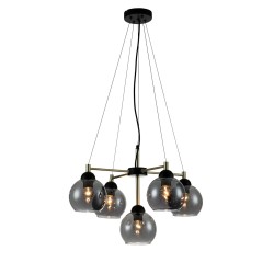 Indigo Подвесной светильник 11029/5P Black
