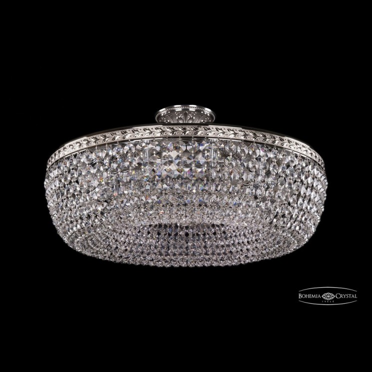 Люстра хрустальная 19031/55IV Ni Bohemia Ivele Crystal (Потолочные)