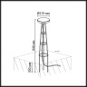 Уличный встраиваемый в грунт светильник ODEON LIGHT LIANA 7108/15GL