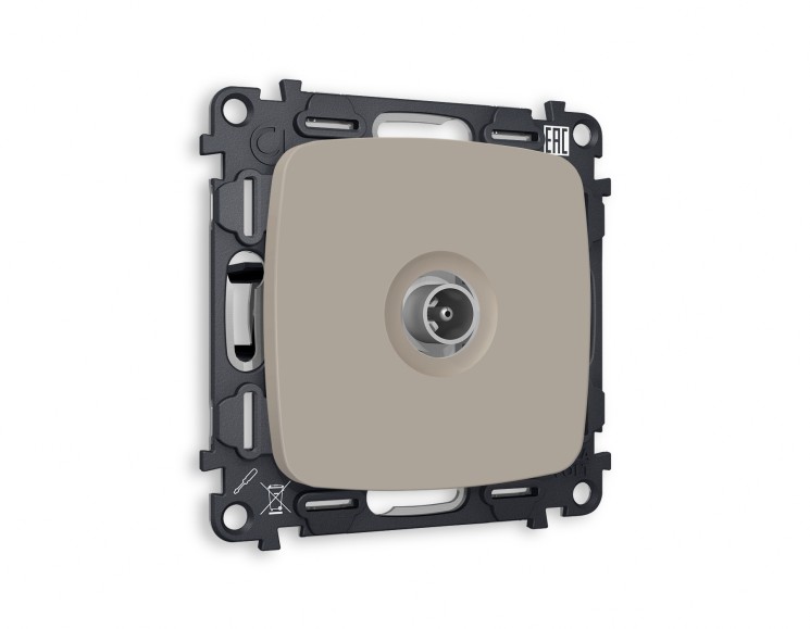 Ambrella Light Комплект механизма TV розетки оконечной Ambrella Volt OMEGA MO373010