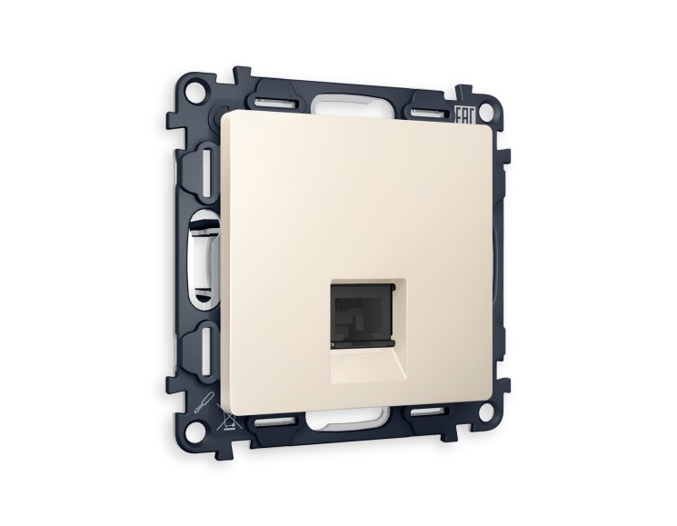 Ambrella Light Комплект механизма телефонной розетки Ambrella Volt ALFA MA332030