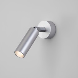 Настенный светодиодный светильник в стиле минимализм                      Eurosvet  20133/1 LED серебро