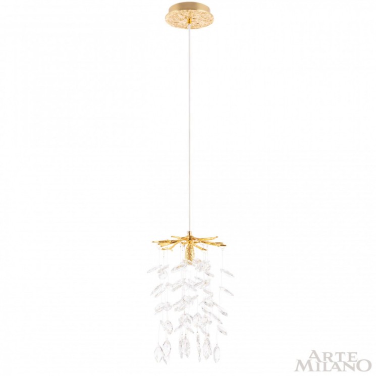 Подвес хрустальный 235801/D210/1/B Gd Arte Milano (С 1 лампочкой)