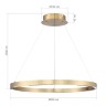 Подвесной светодиодный светильник ST Luce Parilla SL6238.333.01