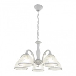 Люстра с плафонами подвесная 349737/5 WT+SL Arte Milano (Подвесные)