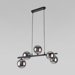 Подвесной светильник со стеклянными плафонами                      TK Lighting  6707 Estera Black