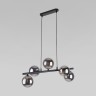 Подвесной светильник со стеклянными плафонами                      TK Lighting  6707 Estera Black