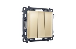 Ambrella Light Комплект механизма 3-клавишного выключателя Ambrella Volt ALFA MA605010