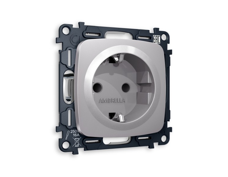Ambrella Light Комплект механизма электрической розетки Ambrella Volt OMEGA MO507010