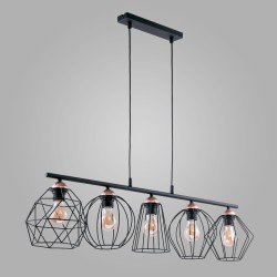 Светильник с металлическими плафонами на подвесе                      TK Lighting  1649 Galaxy
