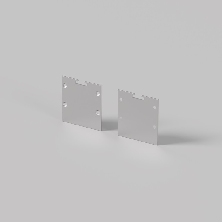 Maytoni Комплект заглушек (для профиля 35×35) 2 шт., ALM-35-S-EC 642037