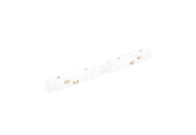 Crystal Lux Соединитель питания для магнитного шинопровода линейный Crystal Lux CLT 0.203 03 WH