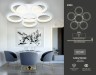 Ambrella Light Потолочная светодиодная люстра Original FA9531