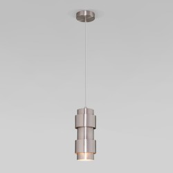 Подвесной светильник в стиле лофт                      Eurosvet  50235/1 никель
