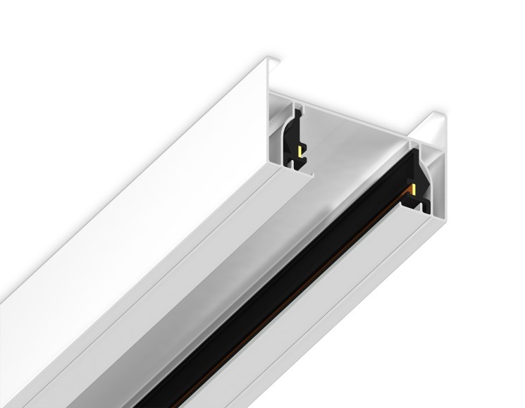 Ambrella Light Шинопровод накладной однофазный Standard 220V 3m (ввод питания, 1 заглушка, крепление в комплекте) Ambrella light GL GL7105