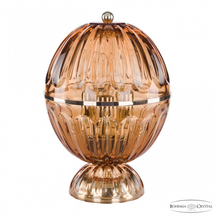 Подвесной светильник с цветным хрусталём 5480L/18 G Amber/M-1H Bohemia Ivele Crystal (5480)