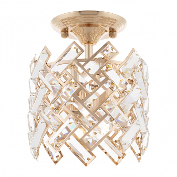 Люстра с хрусталем 377019/1/50/200 GD Arte Milano (Потолочные)