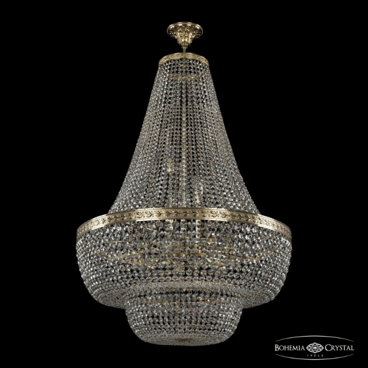 Люстра хрустальная 19101/H2/80IV G Bohemia Ivele Crystal (Потолочные)