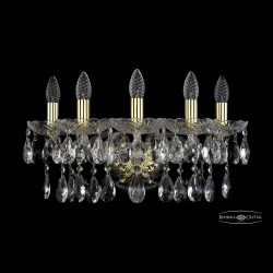 Бра хрустальные 1413B/5/165/XL G Bohemia Ivele Crystal (Стеклянный рожок)