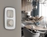 Ambrella Light Лицевая панель для 2-клавишных выключателей QUANT Ambrella Volt OMEGA OP3630