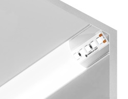Ambrella Light Профиль угловой круглый для ленты ILLUMINATION GP2100WH
