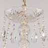 Люстра хрустальная 101/10+5/300 G Bohemia Ivele Crystal (Стеклянный рожок)