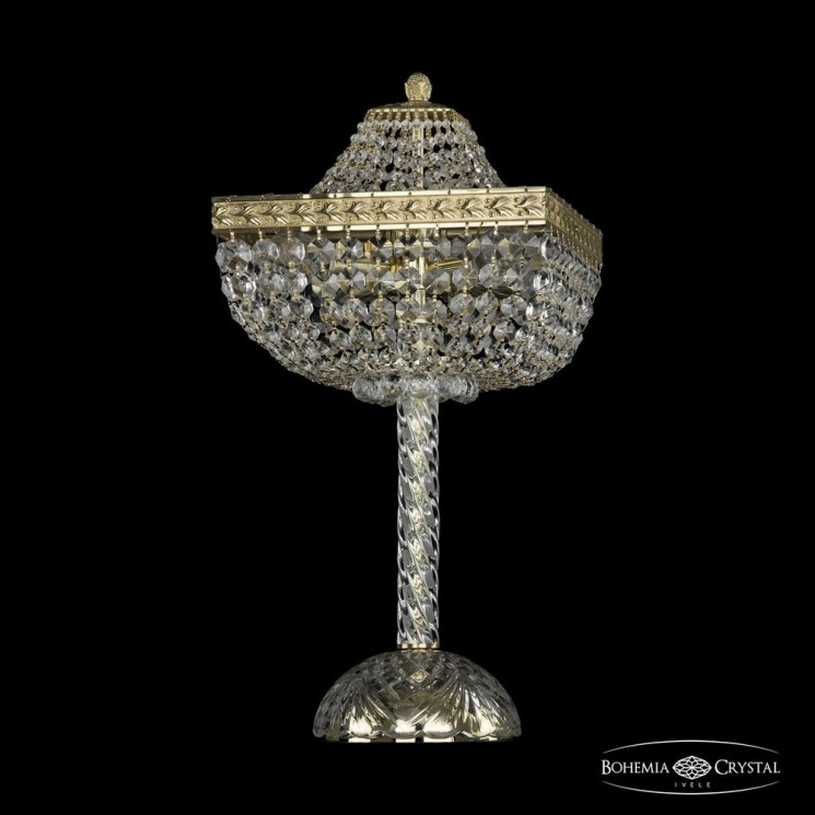 Настольная лампа хрустальная 19282L4/H/25IV G Bohemia Ivele Crystal (Потолочные)