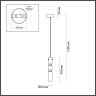 Подвес ODEON LIGHT SCROW 5059/5LA