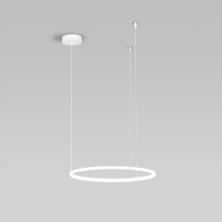Подвесной светодиодный светильник с регулировкой цветовой температуры и яркости                      Eurosvet  90284/1 белый