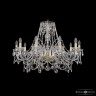Люстра хрустальная 1411/10/300 G  Bohemia Ivele Crystal (Стеклянный рожок)