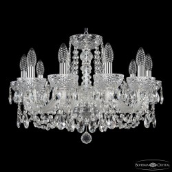 Люстра с хрусталём 5402/10/195 Ni Clear/M-1F Bohemia Ivele Crystal (5402)