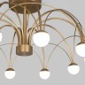 Потолочный светодиодный светильник                      Eurosvet  90031/10 LED золото