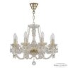 Люстра хрустальная 101/8/165 G Bohemia Ivele Crystal (Стеклянный рожок)