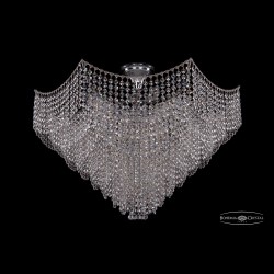 Люстра хрустальная 77071/77 Ni Bohemia Ivele Crystal (Потолочные)
