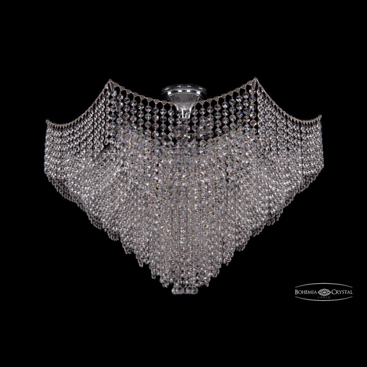 Люстра хрустальная 77071/77 Ni Bohemia Ivele Crystal (Потолочные)