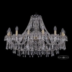 Люстра хрустальная 1403/16/360 Pa Bohemia Ivele Crystal (Стеклянный рожок)