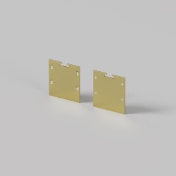 Maytoni Комплект заглушек (для профиля 35×35) 2 шт., ALM-3535BT-BR-EC 642039