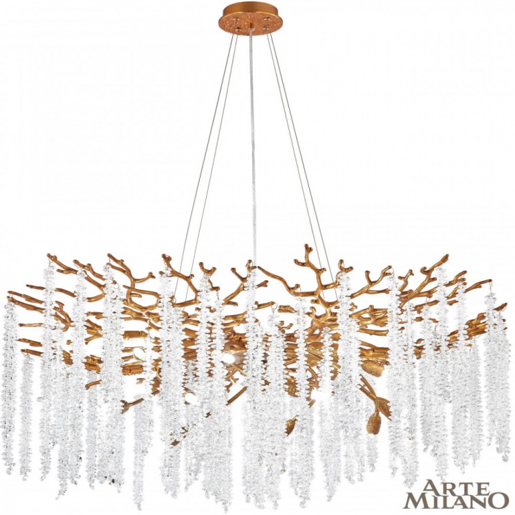 Люстра с хрустальными подвесками 231901/D1000/14/A Pa Arte Milano (Подвесные)
