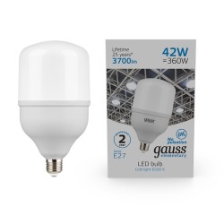 Светодиодная лампа Gauss T120 42W 3700Lm 6500K E27 6323463234_GAUSS