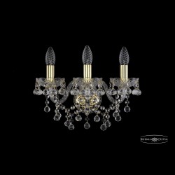 Бра хрустальные 1409B/3/141 G Bohemia Ivele Crystal (Стеклянный рожок)