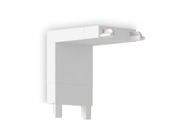 Ambrella Light Коннектор угловой внутренний для накладного шинопровода Magnetic Ultra Slim GV1103