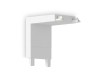 Ambrella Light Коннектор угловой внутренний для накладного шинопровода Magnetic Ultra Slim GV1103