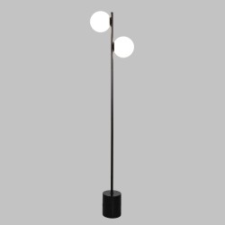 Напольный светильник с мраморным основанием                      Eurosvet  01158/2 черный