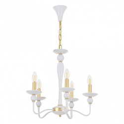 Люстра 820201.1.5.140.U.E14 Wh.Gd Arte Milano (Подвесные)