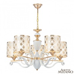 Люстра 303097/5 Wh/Gd Arte Milano (Подвесные)