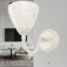 Бра с плафоном 347837/1W WT+SL Arte Milano (С 1 лампочкой)