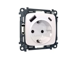 Ambrella Light Комплект механизма электрической розетки Ambrella Volt OMEGA MO210010