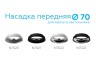 Ambrella Light Насадка передняя для корпуса светильника DIY Spot N7022