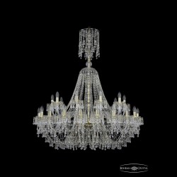 Люстра хрустальная 1410/20+10/400/XL-130 G V0300 Bohemia Ivele Crystal (Стеклянный рожок)