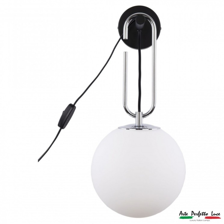 Бра APL2234286MBM/1 CR CHROME+W Arte Perfetto Luce (С 1 лампочкой)